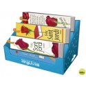 PUNTO LECTURA ARGUVAL SANT JORDI EXPOSITOR DE 80 MODELOS SURTIDOS