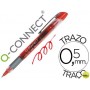 ROTULADOR Q-CONNECT ROLLER BALL ROJO 0,7 MM