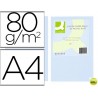 PAPEL COLOR Q-CONNECT DIN A4 80GR CELESTE PAQUETE DE 500 HOJAS