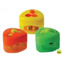 SACAPUNTAS MOR TOP SWING 959 3 USOS CON DEPOSITO TOP COLORES NEON SURTIDOS