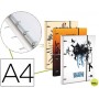 CARPETA LIDERPAPEL DINA4 FORRA DA CON RECAMBIO 120H 70GR 5MM 4 AN REDONDAS 20MM CIERRE GOMAFANTASIA