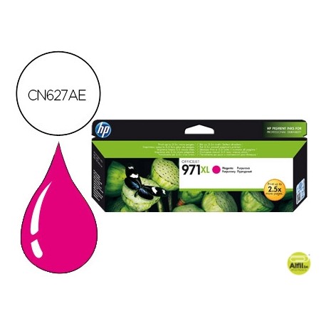 INK-JET HP XL 971XL X451DN X451DW/551DW X476DN X476DW X576DW MAGENTA 6600 PAG