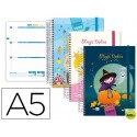 AGENDA ESCOLAR LIDERPAPEL 14-15 FANTASIA DIN-A5 70 HOJAS MAGIC DOLLIES TAPA FORRADA
