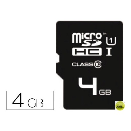 MEMORIA SDHC MICRO EMTEC FLASH 4 GB CLASE 10