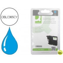 INK-JET Q-CONNECT COMPATIBLE BROTHER LC-985C CIAN DCP-J125/DCP-J315W MFC-J265W/MFC-J410/ MFC-J415W