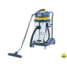 ASPIRADORA INDUSTRIAL Q-CONNECT 70L 2000W EN SECO Y CON AGUA 102,5X54X60 CMS