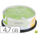 DVD-R Q-CONNECT CON SUPERFICIE 100% IMPRIMIBLE PARA INKJET CAPACIDAD 4,7GB DURACION 120MIVELOCIDAD 1