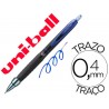 BOLIGRAFO UNI-BALL ROLLER UMN-307 RETRACTIL 0,7 MM TINTA GEL AZUL