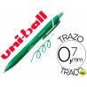 BOLIGRAFO UNI-BALL ROLLER  JETSTREAM SXN157C RETRACTIL 0,7 MM  COLOR VERDE