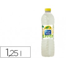 AGUA MINERAL NATURAL CON ZUMO DE LIMON FONT VELLA BOTELLA DE 1,25L