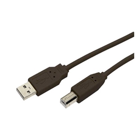 CABLE USB 2.0 MEDIARANGE PARA IMPRESORA TIPO A-B LONGITUD 3 MT COLOR NEGRO