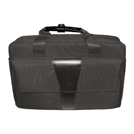 MALETIN PARA PORTATIL Q-CONNECT 15" NEGRO CON DOS ASAS Y BOLSILLO EXTERNO MEDIDAS 390X280X120 MM