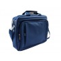MALETIN PARA PORTATIL Q-CONNECT 15,5" AZUL 1 ASA 1 BOLSILLO EXTERIOR MEDIDAS 390X310X120 MM