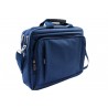 MALETIN PARA PORTATIL Q-CONNECT 15,5" AZUL 1 ASA 1 BOLSILLO EXTERIOR MEDIDAS 390X310X120 MM