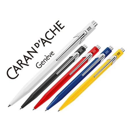 BOLIGRAFO CARAN D'ACHE 849 EXPOSITOR SURTIDO 10 UNIDADES PUNTA MEDIA