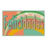 ETIQUETA ARGUVAL FELICIDADES MODELO 71 ROLLO DE 250 UNIDADES