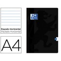 LIBRETA ESCOLAR OXFORD 48 H DIN A4 RAYADO HORIZONTAL COLOR NEGRO