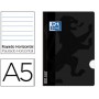 LIBRETA ESCOLAR OXFORD OPENFLEX TAPA FLEXIBLE OPTIK PAPER 48 HOJAS DIN A5 RAYADO HORIZONTAL COLOR NE