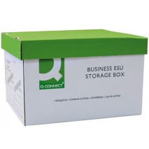 CAJON ARCHIVO DEFINITIVO Q-CONNECT CARTON MONTAJE AUTOMATICO MEDIDAS INTERIORES 327 X 387 X 250 MM