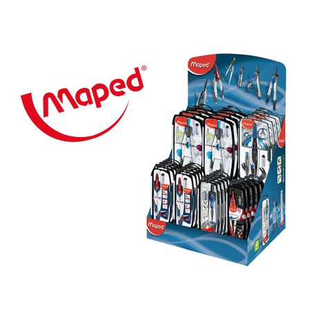 EXPOSITOR MAPED COMPASES SOBREMESA 335X215X310 MM