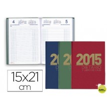 DIETARIO LIDERPAPEL 2015 CUARTO 15X21,5 CM