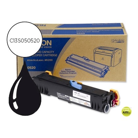 TONER EPSON C13S050520 ACULASER M1200 NEGRO 1800PAG