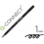 ROTULADOR Q-CONNECT PUNTA DE FIBRA NEGRO - PUNTA REDONDA 1 MM