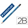 LAPICES DE GRAFITO STAEDTLER MARS LUMOGRAPH 100 2B UNIDAD