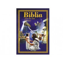 BIBLIA PARA LOS MAS JOVENES CARTONE TAPA ACOLCHADA ESTAMPACION ORO VOL. 1