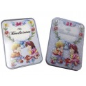 TARJETAS MIS BENDICIONES CAJA METALICA DECORADA CON 40 TARJETAS