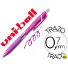 BOLIGRAFO UNI-BALL ROLLER JETSTREAM SXN157C RETRACTIL  0,7 MM  COLOR VIOLETA