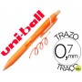 BOLIGRAFO UNI-BALL ROLLER JETSTREAM SXN 157C RETRACTIL  0,7 MM COLOR NARANJA