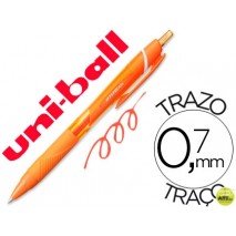 BOLIGRAFO UNI-BALL ROLLER JETSTREAM SXN 157C RETRACTIL  0,7 MM COLOR NARANJA