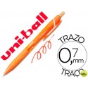 BOLIGRAFO UNI-BALL ROLLER JETSTREAM SXN 157C RETRACTIL  0,7 MM COLOR NARANJA