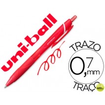 BOLIGRAFO UNI-BALL ROLLER JETSTREAM  SXN157C RETRACTIL 0,7 MM COLOR  ROJO