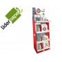 EXPOSITOR FANTASIA LIDERPAPEL COLECCION SPORT START 80 UNIDADES SURTIDAS 2015 57X40 X130 CM