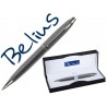 BOLIGRAFO BELIUS BUCAREST GRIS EN ESTUCHE