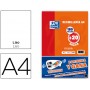 RECAMBIO OXFORD DIN A4 180 + 20 HOJAS GRATIS 90 GR LISO 4 TALADROS