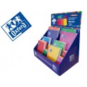 LIBRETA ESCOLAR OXFORD TAPA POLIPROPILENO OPTIK PAPER OPENFLEX 48 HOJAS 90 GR DIN A4/DIN A5/90 X 140