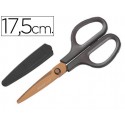 TIJERA OFICINA REXEL X3 TITANIUM 17,5 CM MARRON