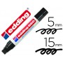 ROTULADOR EDDING MARCADOR PERMANENTE 850 NEGRO PUNTA BISELADA 16 MM