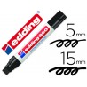 ROTULADOR EDDING MARCADOR PERMANENTE 850 NEGRO PUNTA BISELADA 16 MM
