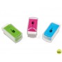 GOMA LIDERPAPEL POCKET CON PROTECTOR PLASTICO