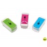 GOMA LIDERPAPEL POCKET CON PROTECTOR PLASTICO
