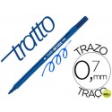 ROTULADOR TRATTO OFFICE FINE PUNTA DE FIBRA TRAZO 0,7 MM AZUL