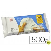 ARCILLA SIO-2 PLUS QUE ENDURECE AL AIRE BLANCO PAQUETE DE 500 GR