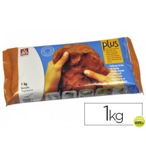 ARCILLA SIO-2 PLUS QUE ENDURECE AL AIRE TERRACOTA PAQUETE DE 1 KG