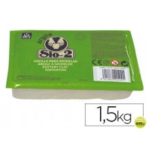 ARCILLA SIO-2 BLANCA PAQUETE DE 1.5 KG
