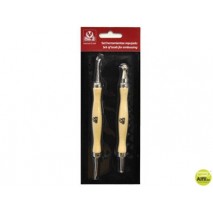 INSTRUMENTOS DE REPUJADO SIO-2 SET DE 2 PIEZAS PALA + PUNZON CURVADO