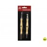 INSTRUMENTOS DE REPUJADO SIO-2 SET DE 2 PIEZAS PALA + PUNZON CURVADO